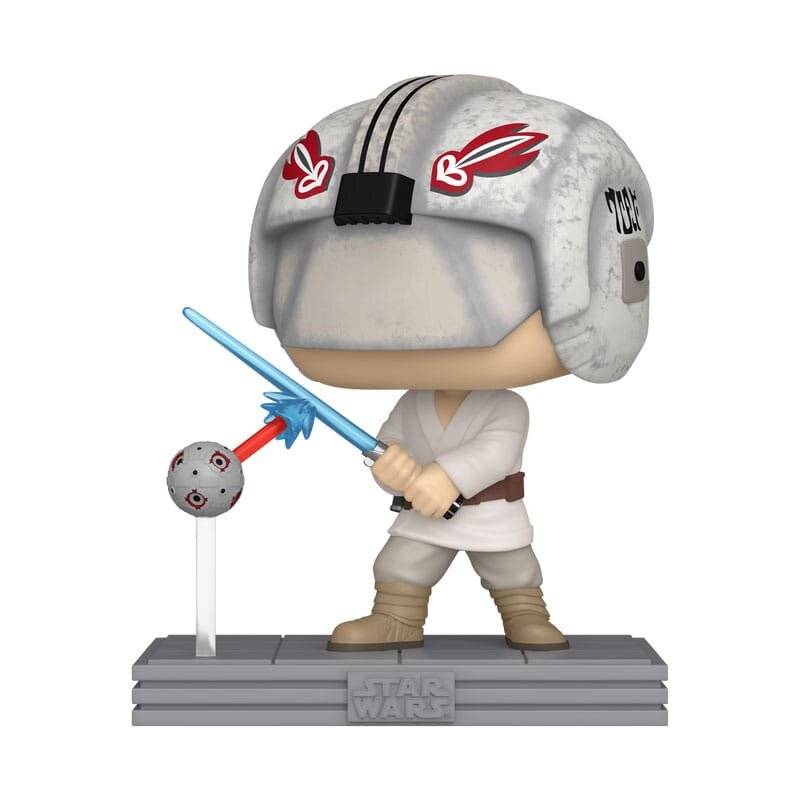 Star Wars POP! Movie Vinyl Figur Luke/Remote 9 cm