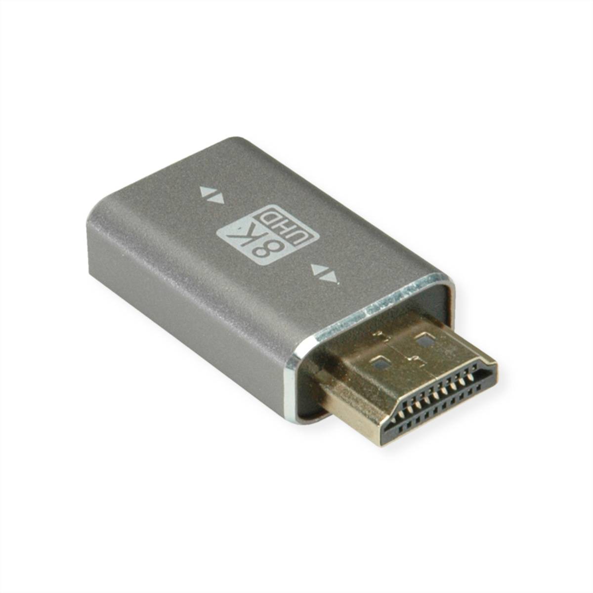 ROLINE 8K HDMI Adapter, HDMI ST/BU
