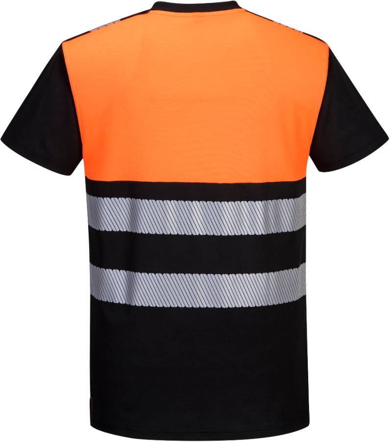 Warnschutz-T-Shirt PW311 Klasse 1 PW311BKOXL Größe XL Farbe schwarz / warnorange