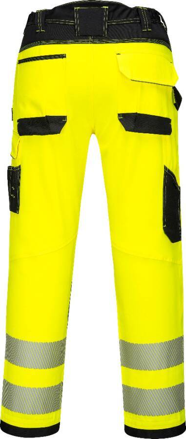 Warnschutz-Arbeitshose PW340 Klasse 2 PW340YBS34 Größe 25 Farbe warngelb / schwarz