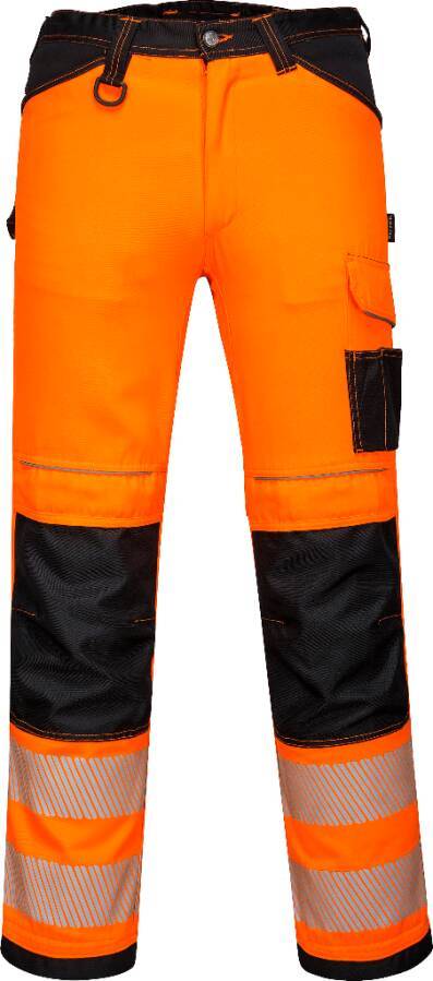 Warnschutz-Arbeitshose PW340 Klasse 2 PW340OBS36 Größe 26 Farbe warnorange / schwarz