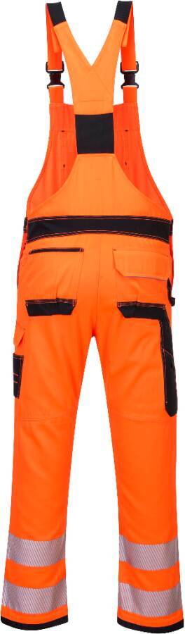 Warnschutz-Latzhose PW344 Klasse 2 PW344OBRL Größe L Farbe warnorange / schwarz
