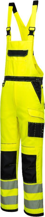 Warnschutz-Latzhose PW344 Klasse 2 PW344YBRXXL Größe XXL Farbe warngelb / schwarz