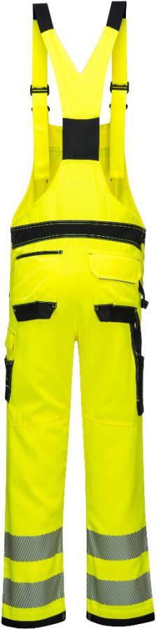 Warnschutz-Latzhose PW344 Klasse 2 PW344YBRXXL Größe XXL Farbe warngelb / schwarz