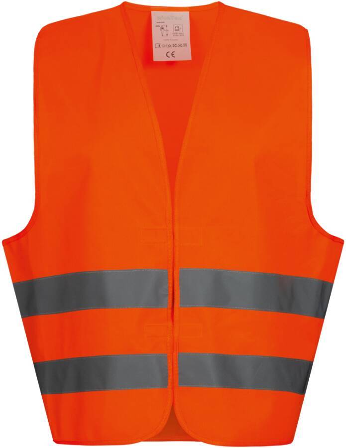 Warnschutzweste Klasse 2 733131082 Größe Uni Farbe warnorange
