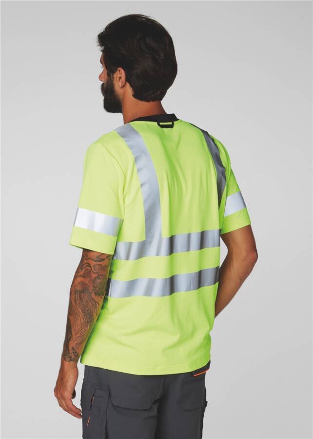 Warnschutz-T-Shirt ADDVIS Klasse 2 79092_360-M Größe M Farbe warngelb