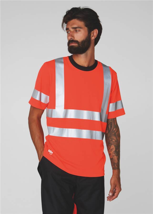 Warnschutz-T-Shirt ADDVIS Klasse 2 79092_260-XL Größe XL Farbe warnorange