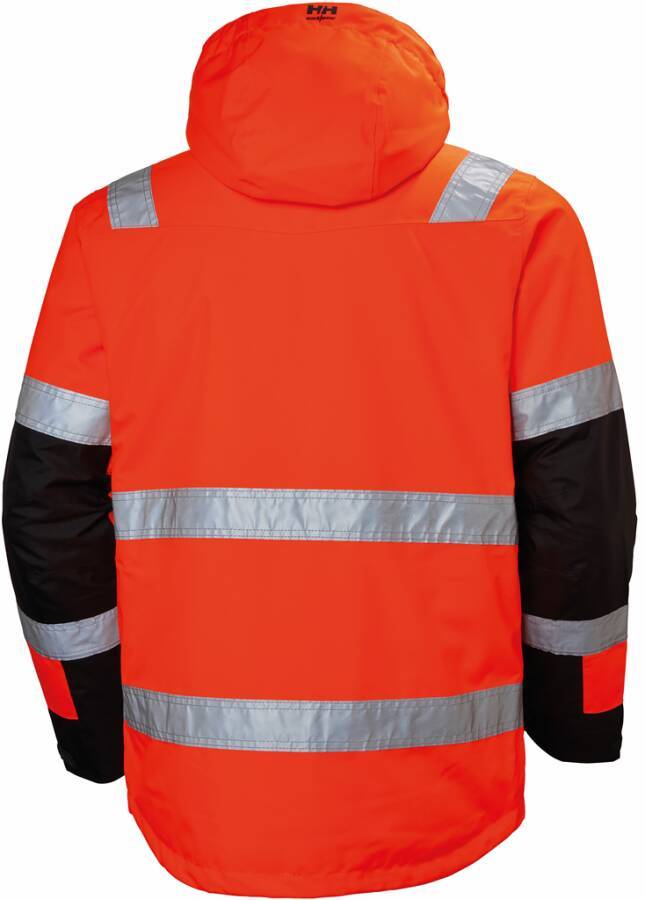 Warnschutz-Winterjacke ALNA Klasse 3 71394_169-XL Größe XL Farbe warnrot / anthrazit