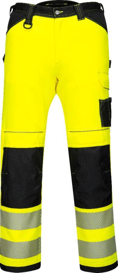 Warnschutz-Stretchhose PW303 Klasse 2 PW303YBR40 Größe 56 Farbe warngelb / schwarz