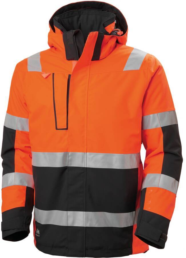Warnschutz-Winterjacke ALNA 2.0 Klasse 2/3 71392_269-L Größe L Farbe warnorange / anthrazit