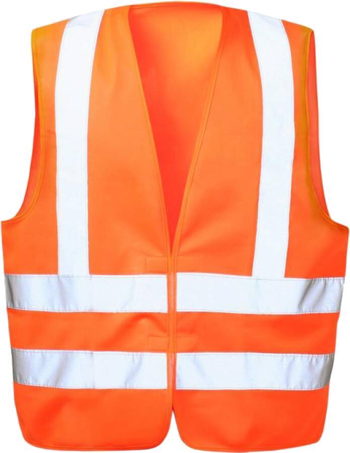 Warnschutzweste Polyester Schulterreflex Klasse 2 7330710 Größe onesize Farbe warnorange
