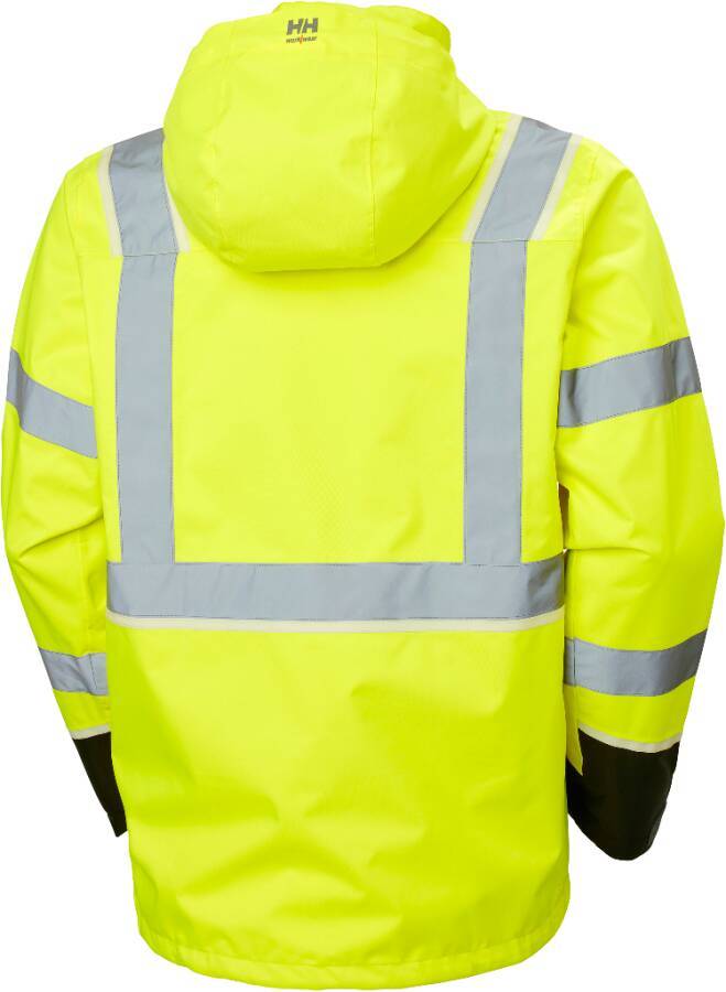 Warnschutz-Wetterjacke UC-ME Klasse 3 71185_369-2XL Größe XXL Farbe warngelb / anthrazit