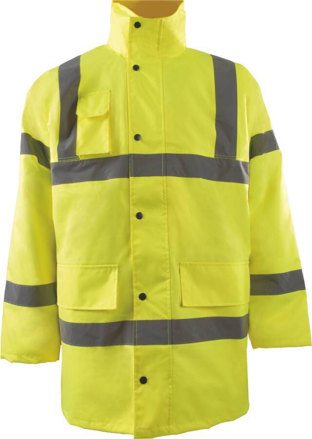 Warnschutzparka einfarbig Klasse 3 7352805XXL Größe XXL Farbe warngelb