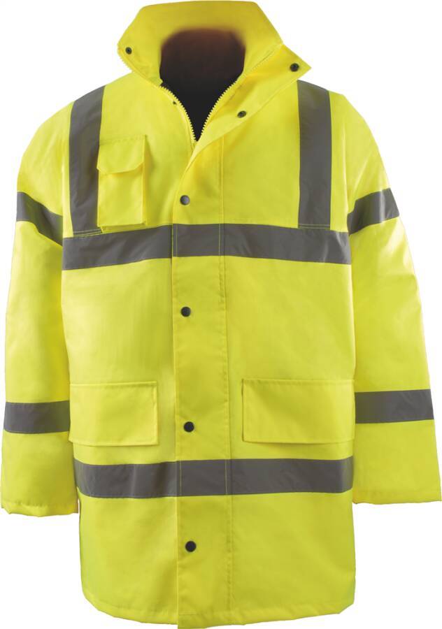Warnschutzparka einfarbig Klasse 3 7352805XXL Größe XXL Farbe warngelb