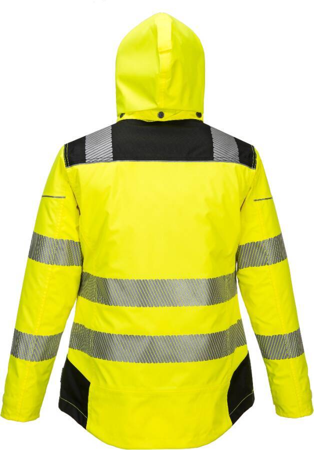 Warnschutz-Winterjacke Damen PW382 Klasse 2 PW382YBRXL Größe XL Farbe warngelb / schwarz