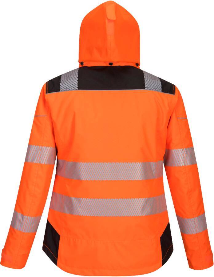 Warnschutz-Winterjacke Damen PW382 Klasse 2 PW382OBRL Größe L Farbe warnorange / schwarz