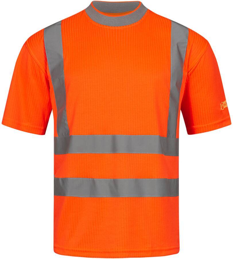 Warnschutz-T-Shirt Klasse 2 7332610M Größe M Farbe warnorange