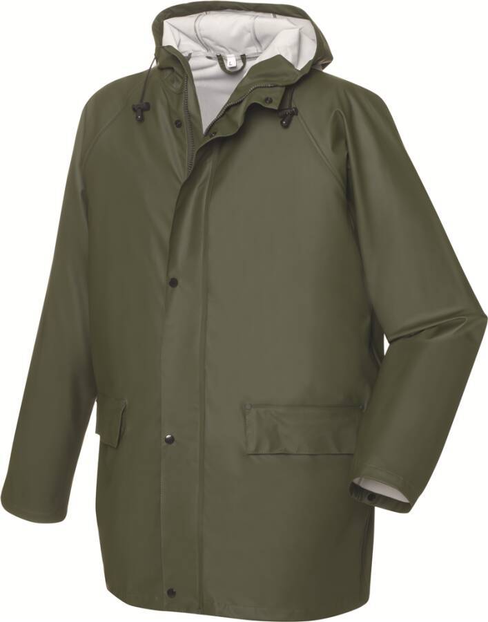 Stretch-PU-Regenjacke 4152-L Größe L Farbe olive