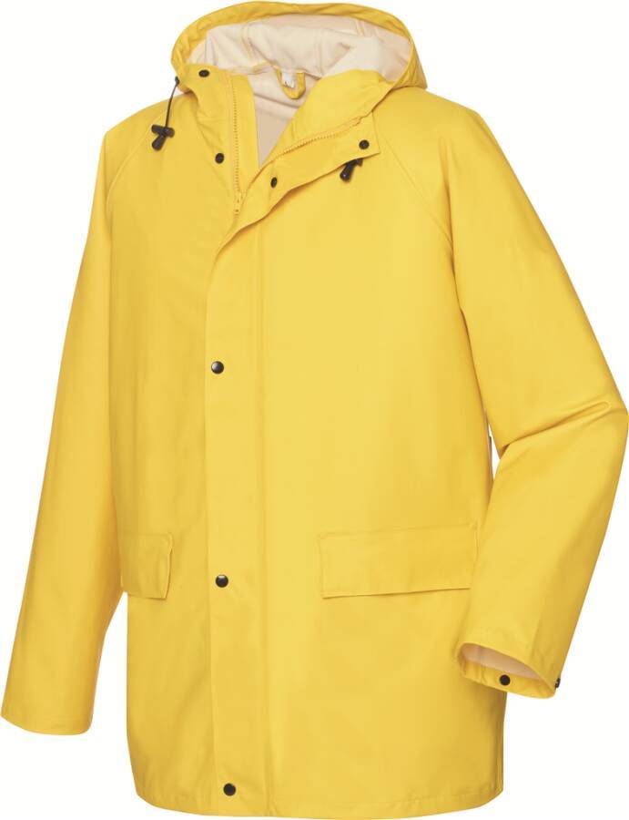 Stretch-PU-Regenjacke 7350207M Größe M Farbe gelb