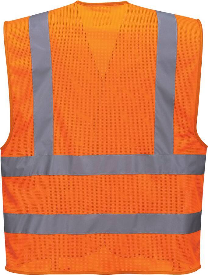 Warnschutzweste MeshAir Schulterreflex C370 Klasse 2 C370ORRL/XL Größe 02 Farbe warnorange