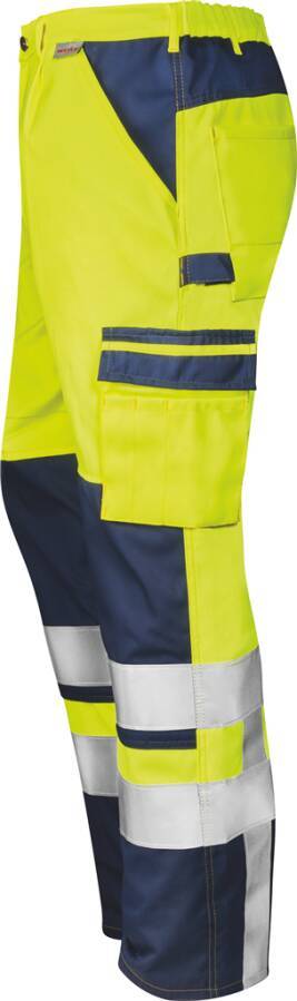 Warnschutz-Bundhose Klasse 2 733871656 Größe 56 Farbe warngelb / marine