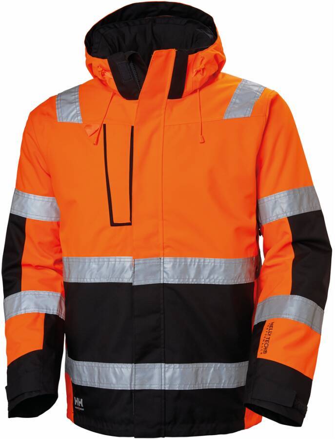 Warnschutz-Winterjacke ALNA Klasse 3 71394_269-2XL Größe XXL Farbe warnorange / anthrazit
