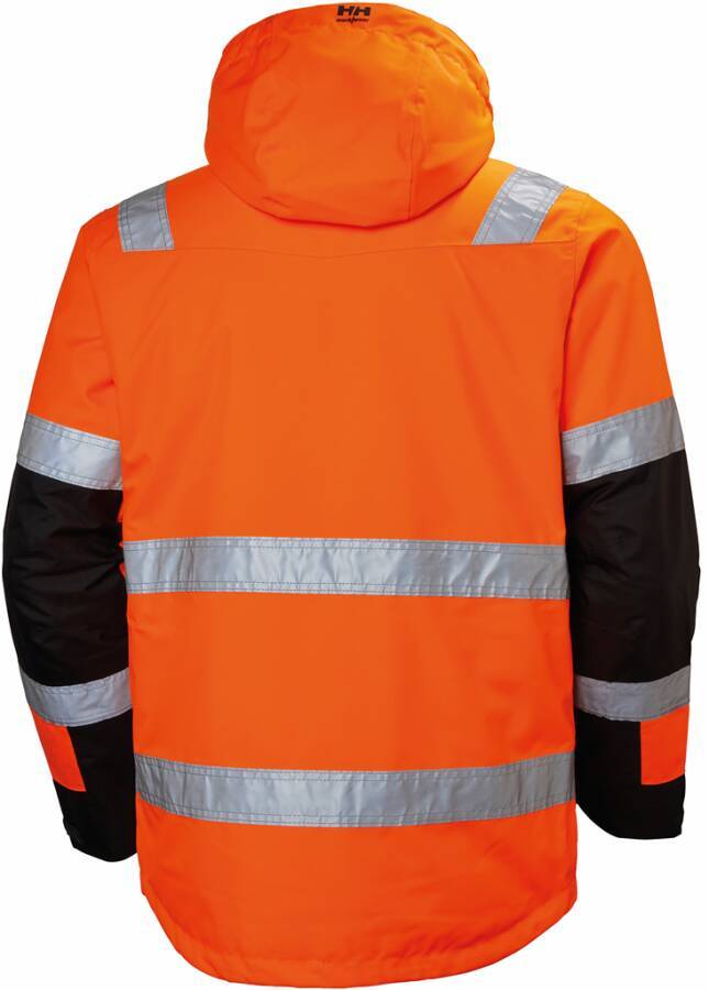 Warnschutz-Winterjacke ALNA Klasse 3 71394_269-2XL Größe XXL Farbe warnorange / anthrazit
