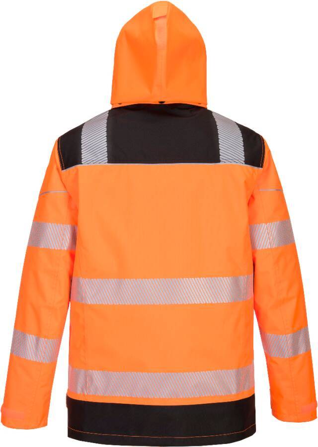 Warnschutz-Jacke 5-in-1 PW367 Klasse 3 PW367OBRXXL Größe XXL Farbe warnorange / schwarz