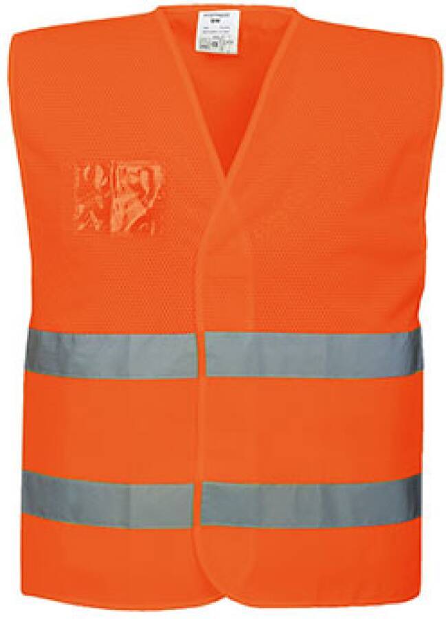 Warnschutzweste MeshAir C494 Klasse 1 C494ORRXX/3X Größe 03 Farbe warnorange