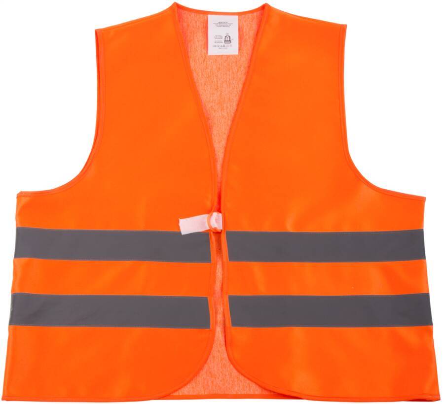 Warnschutzweste Mischgewebe Klasse 2 733131080 Größe Uni Farbe warnorange