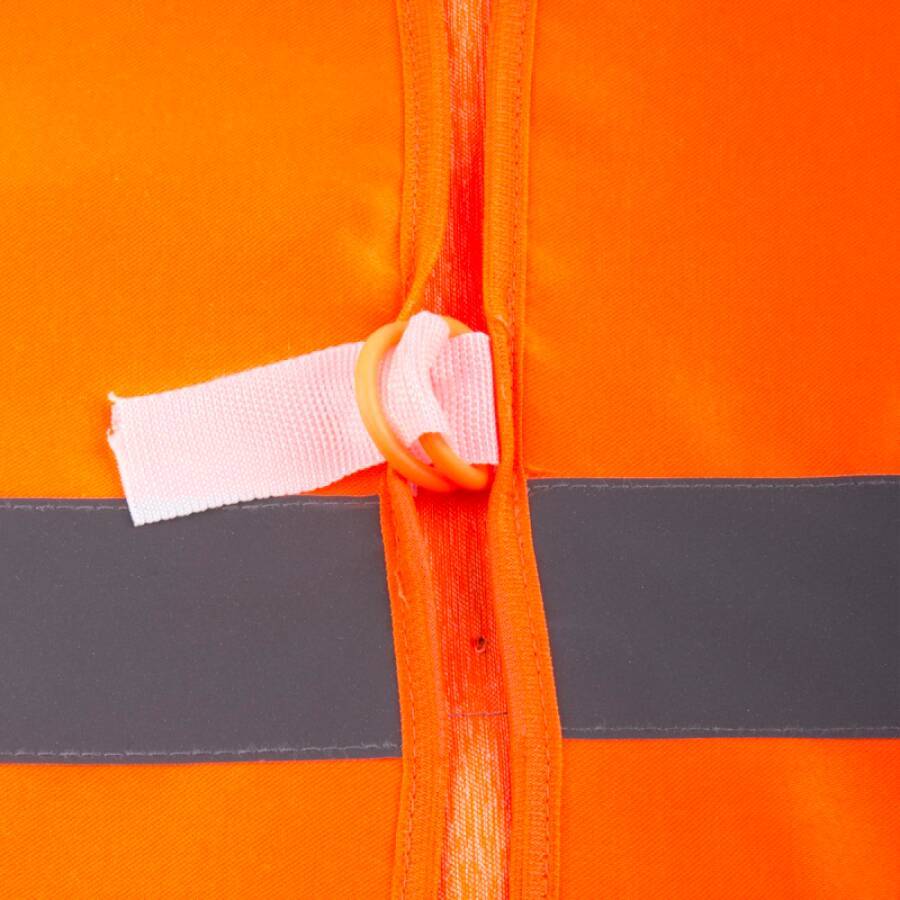 Warnschutzweste Mischgewebe Klasse 2 733131080 Größe Uni Farbe warnorange