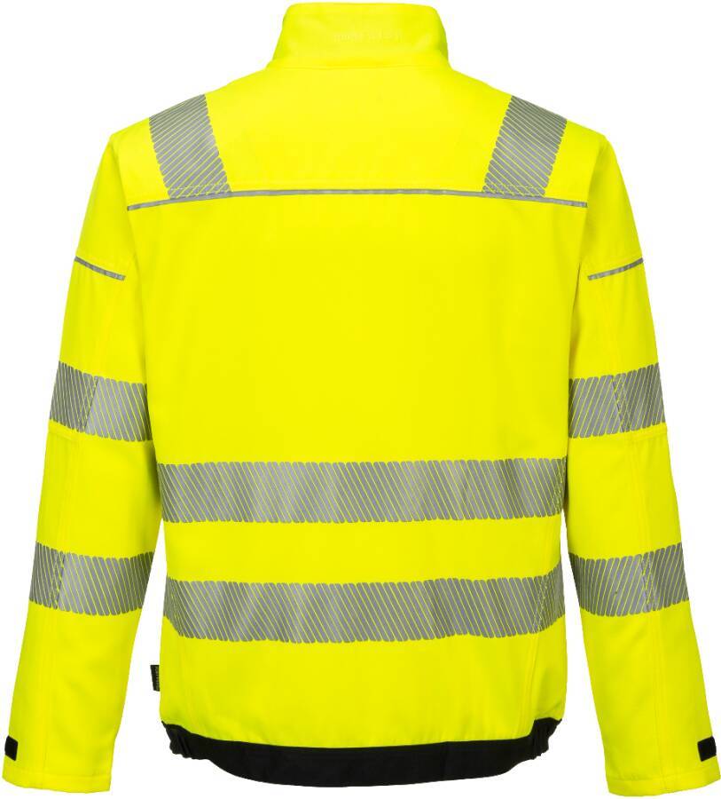 Warnschutz-Arbeitsjacke T500 Klasse 3 T500YBRL Größe L Farbe warngelb / schwarz