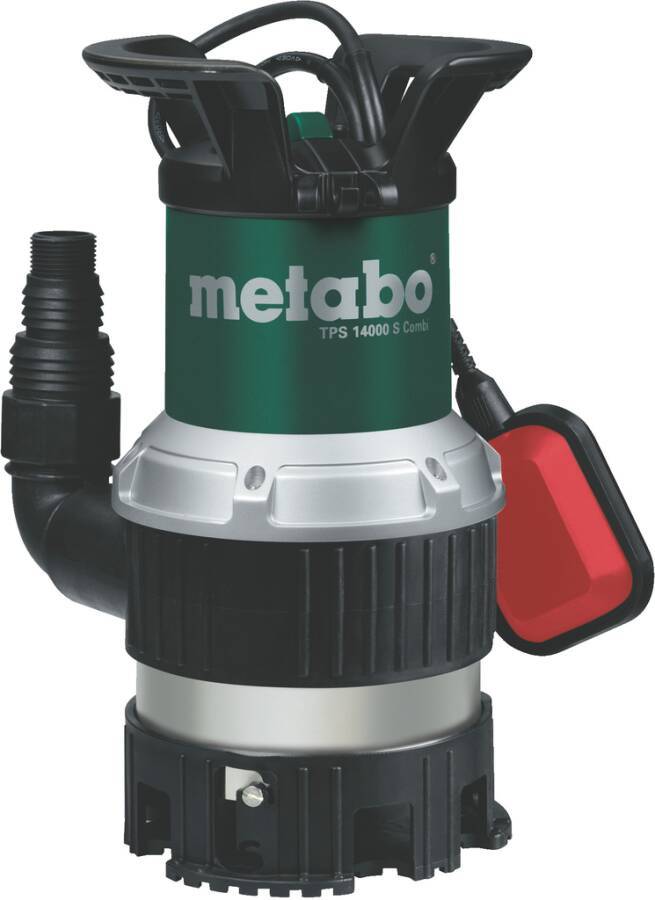 Kombi-Tauchpumpen TPS 80251400000 Typ TPS 1400 S COMBI Feststoffgröße (max.) 20 mm Nennaufnahme 770 W Förderleistung 140