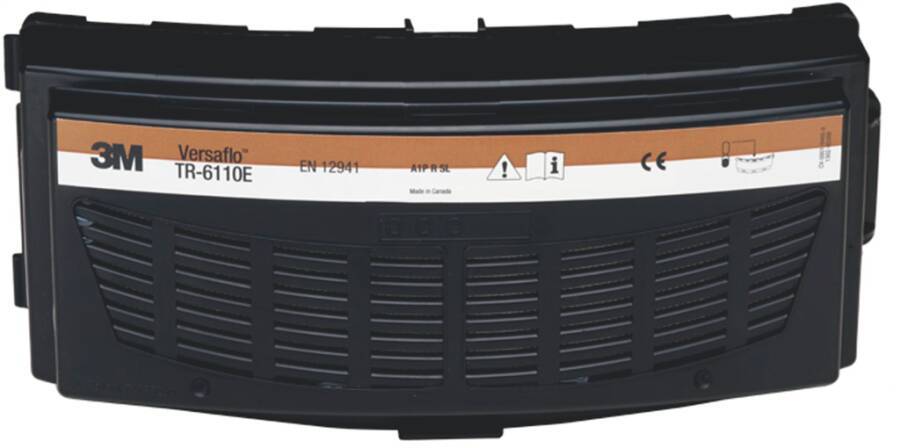 Filter / Filterdeckel Versaflo™ TR-600 TR-6110E Typ Gas-/Kombifilter A1P 3M-Nr TR-6110E Eigenschaften Schutz gegen orga