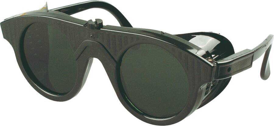 Schweißerschutzbrille STANDARD 70040123 Rahmen schwarz Scheibe Athermal Scheibenkennzeichnung GSF 166 CE Beschichtung -