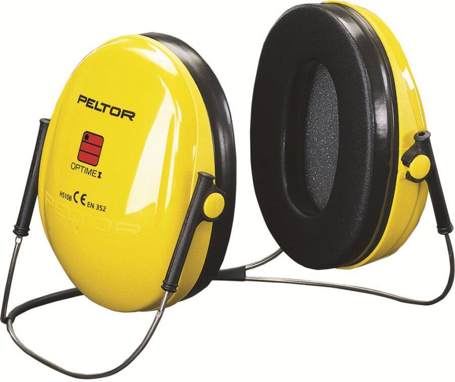 Kapselgehörschützer 3M™ Peltor™ OPTIME™ I mit Nackenbügel H510B 3M-Nr H510B