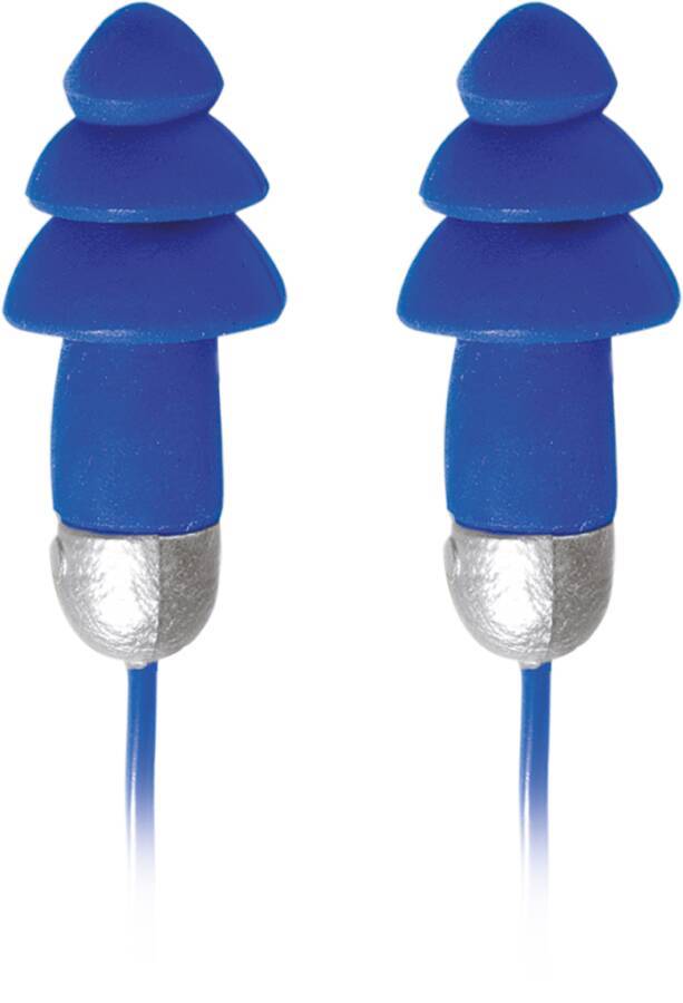 Gehörschutzstöpsel Rockets® 640901 Größe uni Inhalt 1 Paar Stöpsel mit Kordel, verpackt in PocketPak® Aufbewahrungsdose