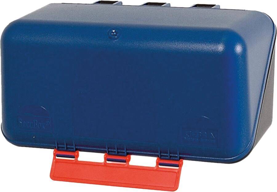 SecuBox® 70021401 Farbe blau Ausführung mini Abmessung (BxHxT) 236 x 120 x 120mm