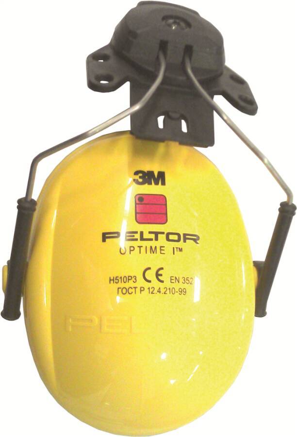 Kapselgehörschützer 3M™ Peltor™ OPTIME™ I mit Helmbefestigung H510P3E 3M-Nr H510P3E