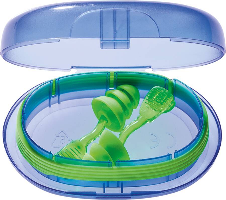Gehörschutzstöpsel Twisters® Trio Cord 645101 Größe uni Inhalt 1 Paar Stöpsel mit Kordel, verpackt in PocketPak® Aufbewa