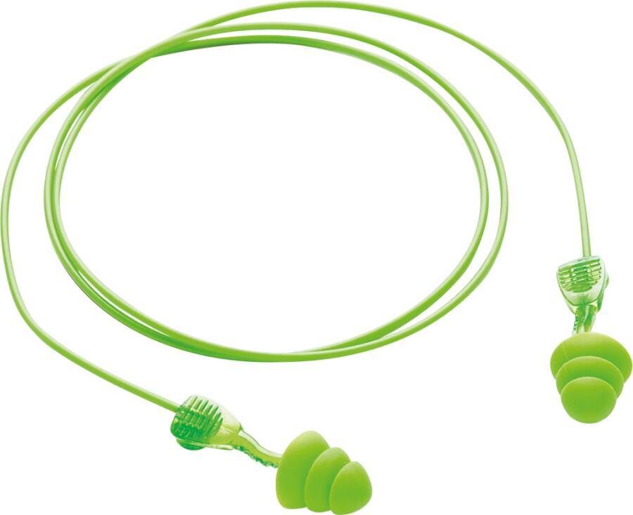 Gehörschutzstöpsel Twisters® Trio Cord 645101 Größe uni Inhalt 1 Paar Stöpsel mit Kordel, verpackt in PocketPak® Aufbewa