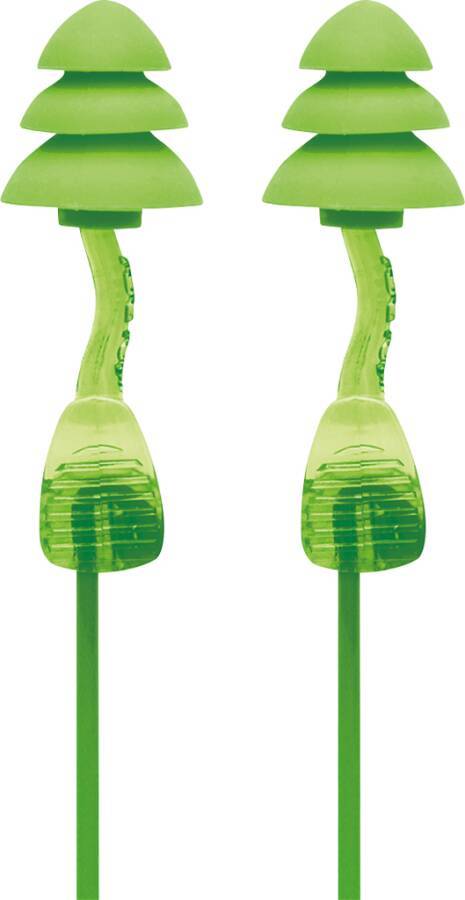 Gehörschutzstöpsel Twisters® Trio Cord 645101 Größe uni Inhalt 1 Paar Stöpsel mit Kordel, verpackt in PocketPak® Aufbewa