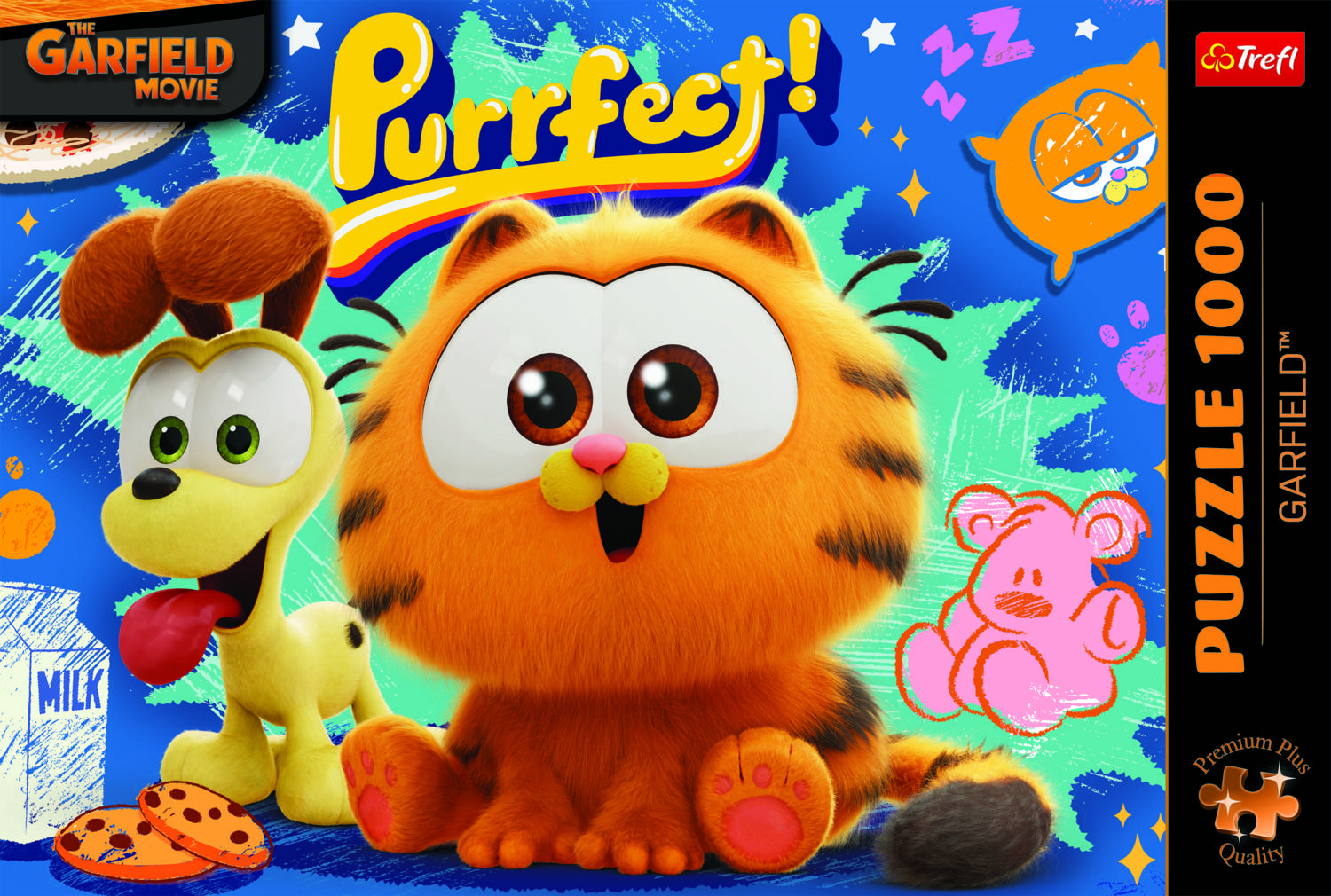 Trefl, Garfield, 1000 Teile Premium Plus Puzzle