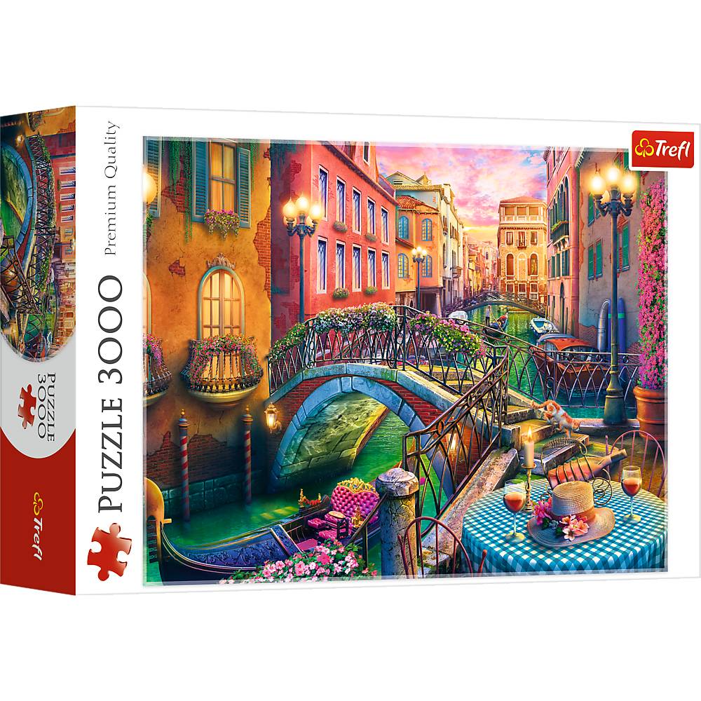 Trefl, Abend in Venice, 3000 Teile Puzzle