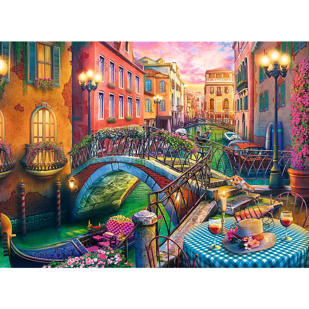 Trefl, Abend in Venice, 3000 Teile Puzzle