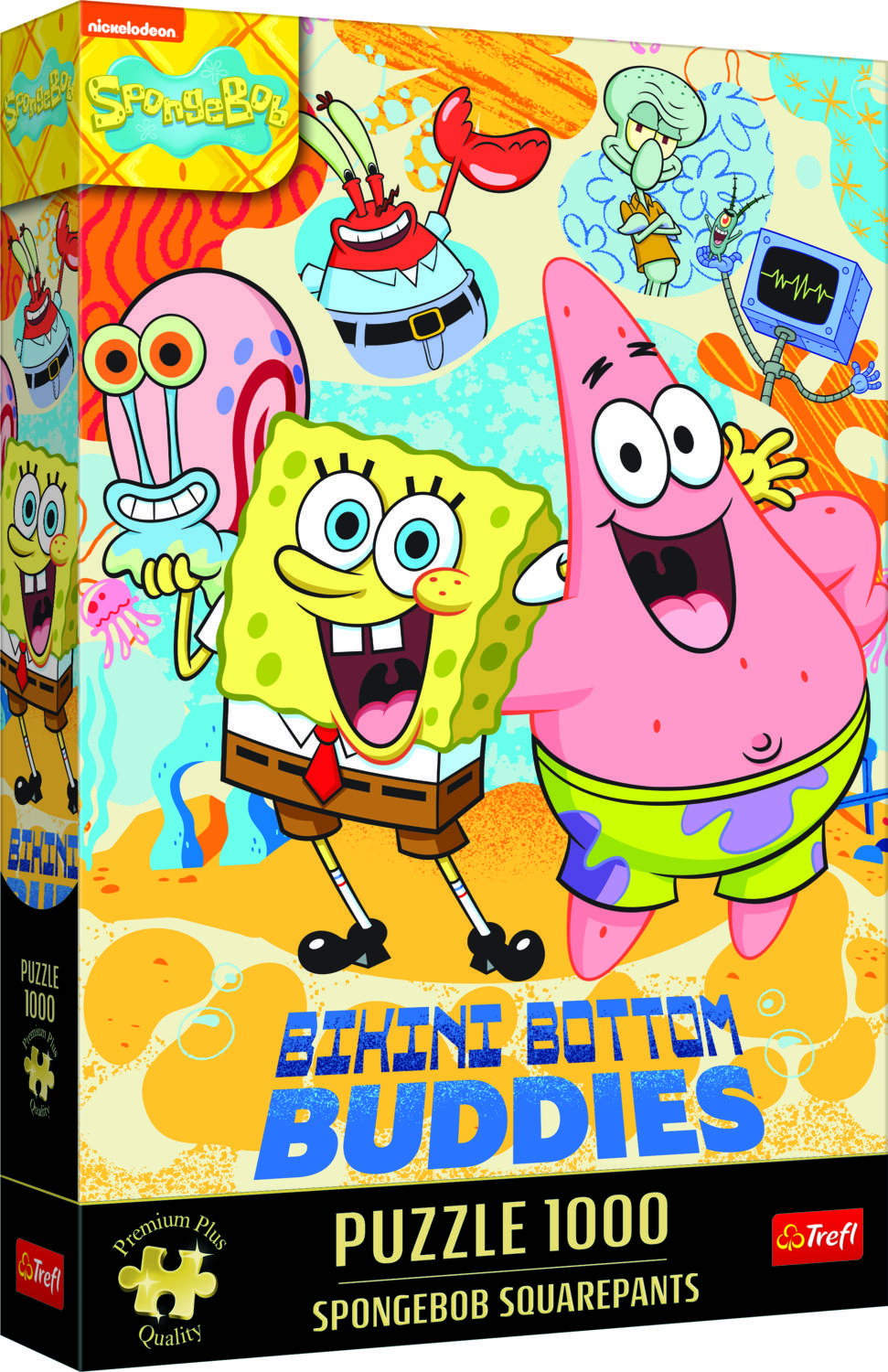Trefl, Spongebob Squarepants, 1000 Teile Premium Plus Puzzle