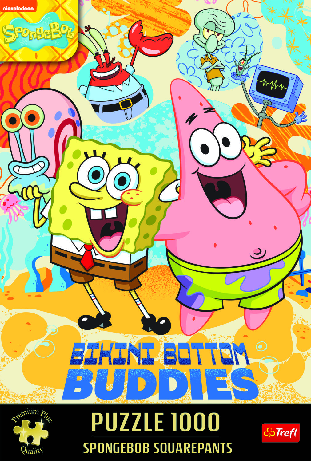 Trefl, Spongebob Squarepants, 1000 Teile Premium Plus Puzzle