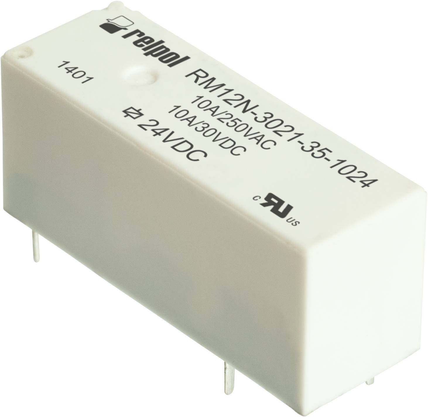 RELPOL RM12N-3211-35-1024 Miniaturrelais 24V DC 1 Wechsler 8A