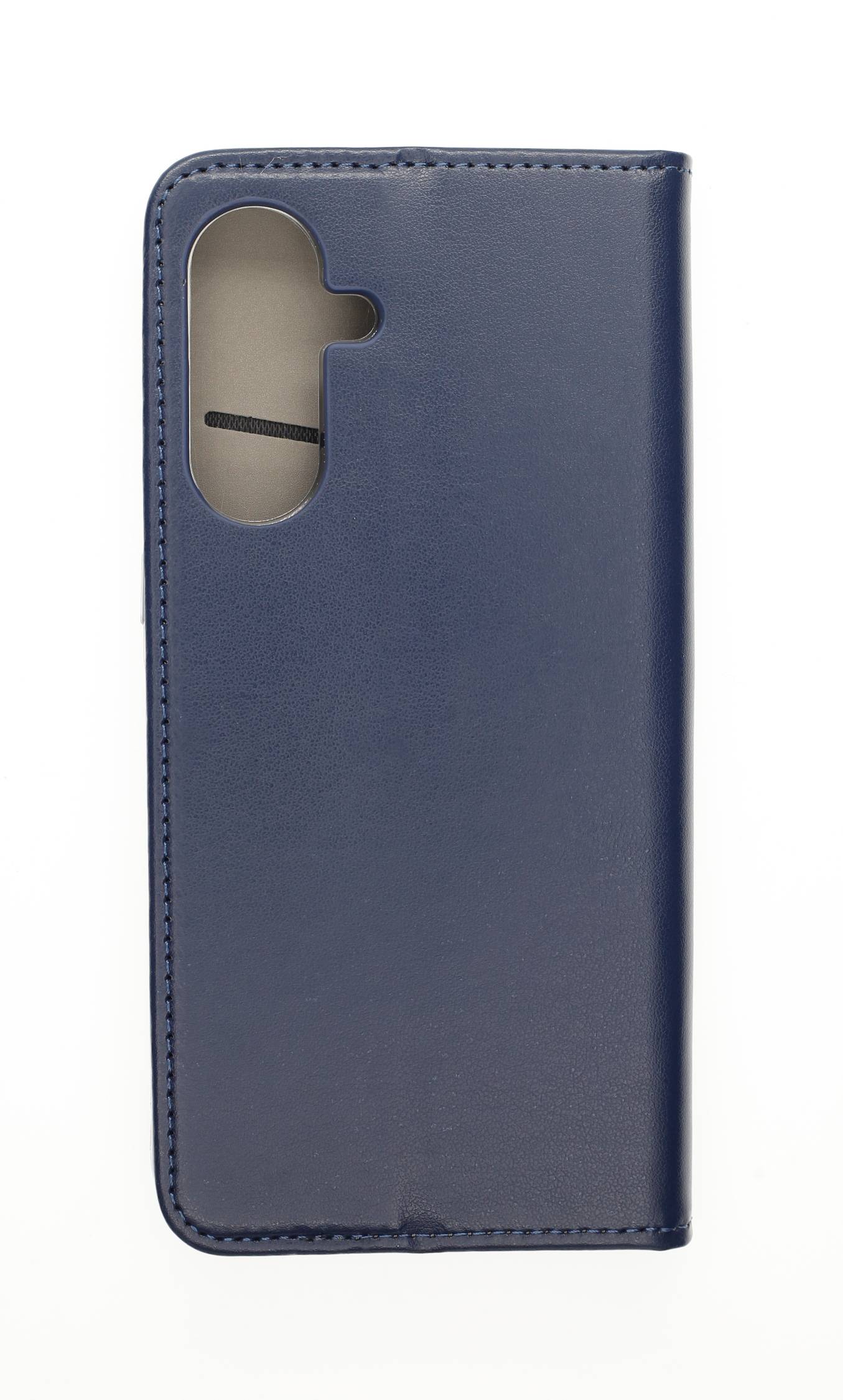 JAMCOVER Bookcase Smooth & Safe Marineblau für Samsung Galaxy A36 5G - Handytasche mit Kartenfach und Standfunktion