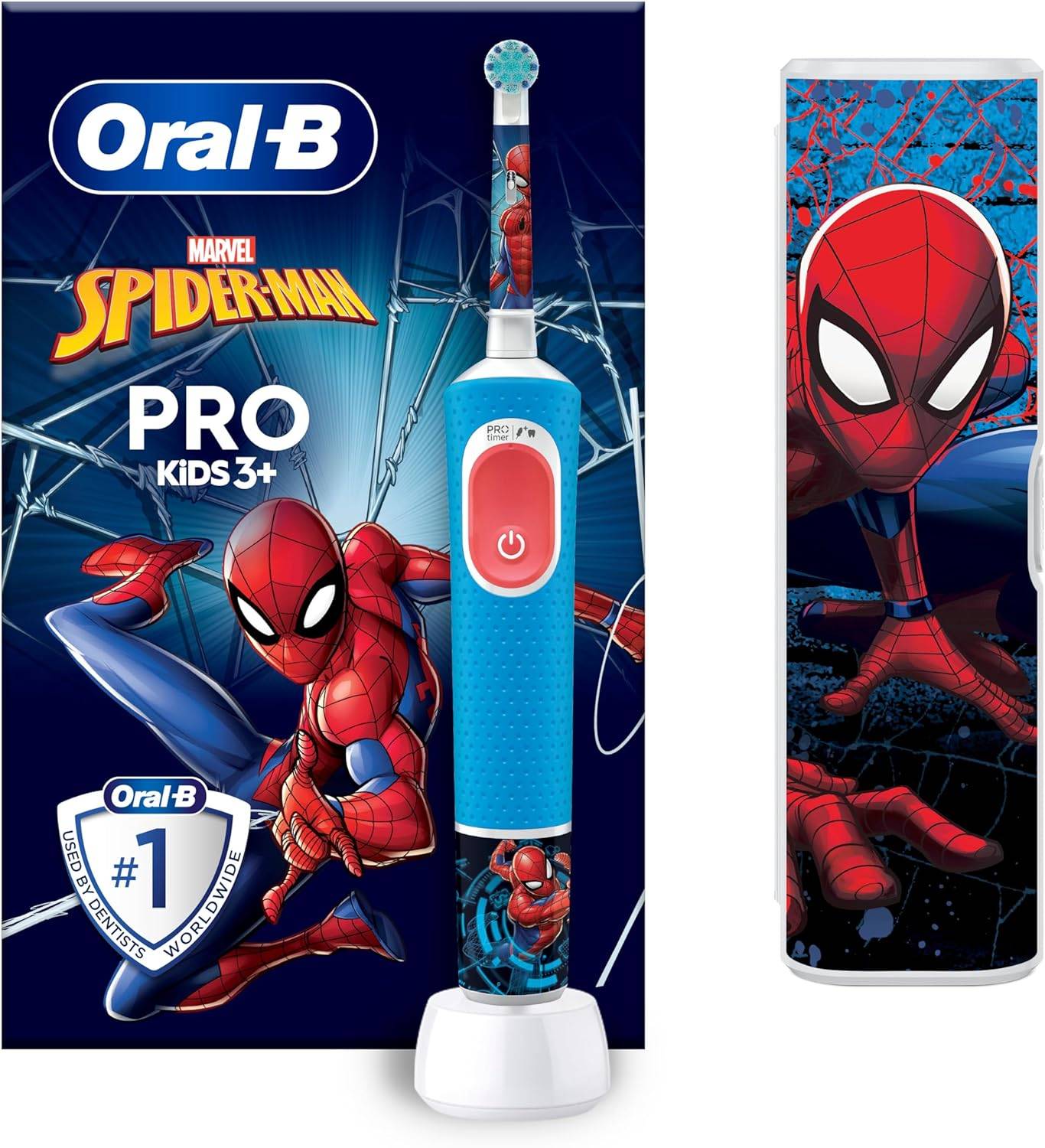 Oral-B Pro Kids Spiderman Elektrische Zahnbürste/Electric Toothbrush